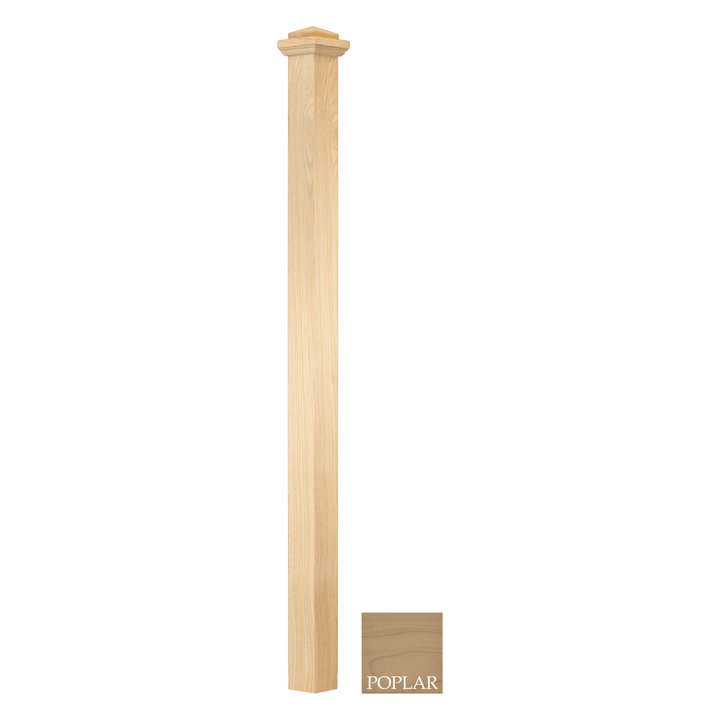 C4075 | Landing Box Newel - All Things Stairs