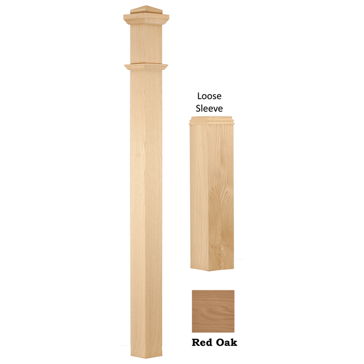 C4291 - ADJ | Adjustable Box Newel | 55" - All Things Stairs