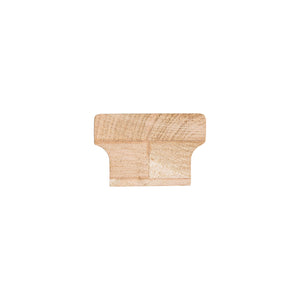 Wood Handrail | Coved Profile | 8ft | White Oak | 2 5/8" x 1 5/8" | Ascension