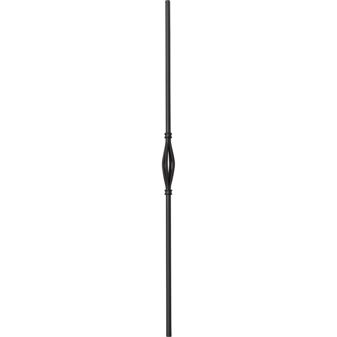 Iron Baluster | Slimline Basket | Round | 5/8" x 44" - All Things Stairs