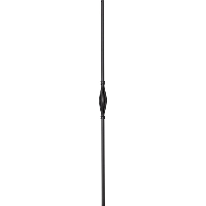 Iron Baluster | Slimline Basket | Round | 5/8" x 44" - All Things Stairs
