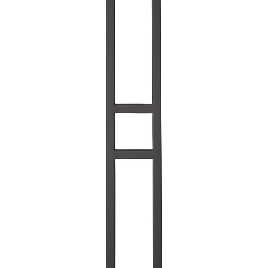 T19 | Iron Baluster | Craftsman Double Panel | 1/2" x 44" - All Things Stairs