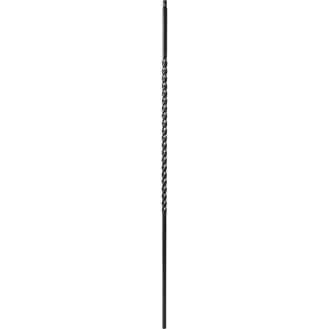 T27 | Iron Baluster | 20 Inch Twist | 1/2" x 44" - All Things Stairs