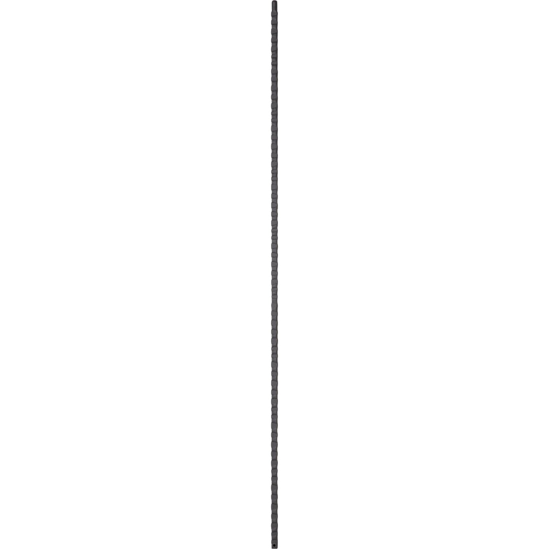 T40 | Iron Baluster | Gothic Hammered | Plain | 9/16" - All Things Stairs
