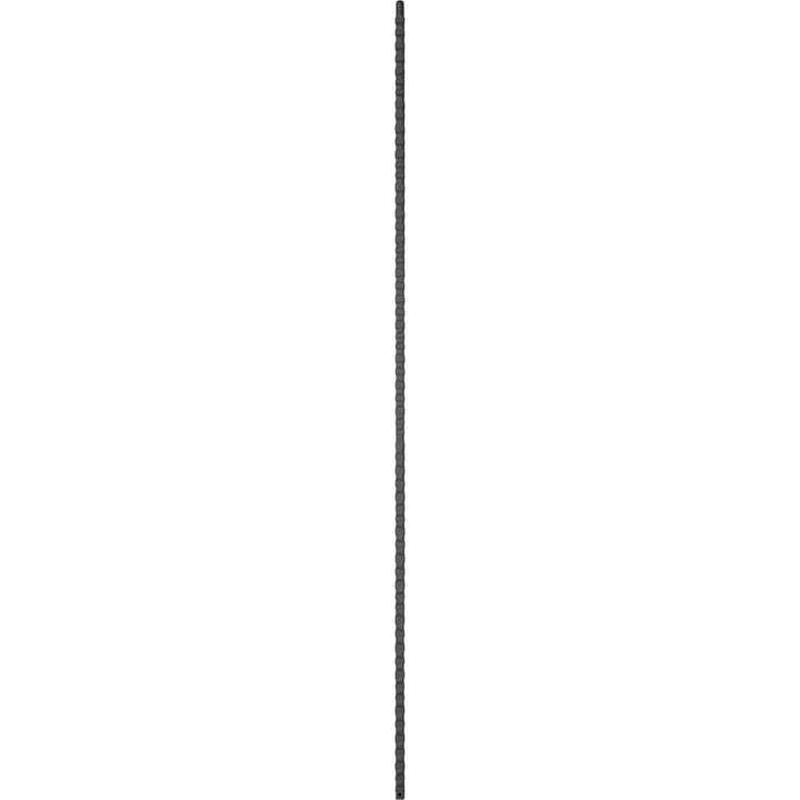 T40 | Iron Baluster | Gothic Hammered | Plain | 9/16" - All Things Stairs