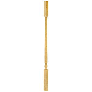 Wood Baluster | Colonial Square Top | Size 34 | Maple | 1-1/4” | Ascension