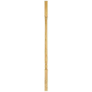 5141 - Wood Baluster - Colonial Square Top - 1-1/4"